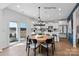 Bright kitchen with white cabinets and a center island at 2387 Trundle Dr # Cwo0155, Gastonia, NC 28054