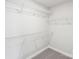 Wire shelving and hanging rods in a spacious closet at 115 Ciara Pl # A, Mooresville, NC 28117