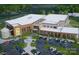 Aerial view of a new community center at 18023 Train Station Dr, Cornelius, NC 28031