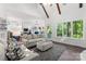 Bright living room with hardwood floors and natural light at 20361 Enclave Oaks Ct, Cornelius, NC 28031