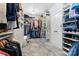 Spacious walk-in closet with ample storage and custom shelving at 20361 Enclave Oaks Ct, Cornelius, NC 28031