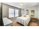 Spacious bedroom with two windows and neutral decor at 1964 Clear Brooke Dr, Kannapolis, NC 28083