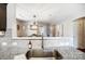 Kitchen sink and counter with view into dining area at 1964 Clear Brooke Dr, Kannapolis, NC 28083