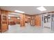 Finished basement features an open floor plan, kitchenette, and plenty of storage at 206 N Trexler Ave, Rockwell, NC 28138