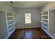 Walk-in closet with custom shelving and storage options, perfect for organization at 914 30Th Avenue Nw Dr # 1, Hickory, NC 28601