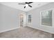 Bedroom with en-suite bathroom access and neutral decor at 1000 Fairground St, Charlotte, NC 28208