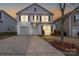 Two-story house with white siding, a driveway, and landscaping at 4126 Kellybrook Dr, Concord, NC 28025