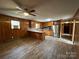 Kitchen with wood cabinets and granite countertops at 925 Rock Grove Church Rd, Salisbury, NC 28146