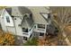 Three-story townhome with multiple balconies at 18819 Cloverstone Cir, Cornelius, NC 28031