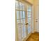 Elegant French doors lead into a room, complemented by a view of an exterior door at 3031 Puddle Pond Rd, Indian Trail, NC 28079