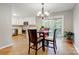 Kitchen with breakfast nook and access to back deck at 1500 Beth Haven Church Rd, Denver, NC 28037
