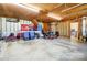 Garage with storage and workshop area at 1500 Beth Haven Church Rd, Denver, NC 28037