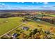 Aerial view of property showcasing house and landscape at 4723 Old Mountain Rd, Stony Point, NC 28678