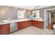 Kitchen features stainless steel appliances and wood cabinets at 4723 Old Mountain Rd, Stony Point, NC 28678