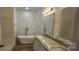 Beautiful bathroom featuring a standalone tub, double sinks and vanity at 536 Robinhood Rd # 27, Maiden, NC 28650