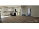 Spacious kitchen with an island, white cabinets, and modern finishes throughout at 536 Robinhood Rd # 27, Maiden, NC 28650