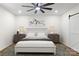 Spacious bedroom featuring a king-size bed and barn door at 1905 Umstead St, Charlotte, NC 28205