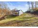 House nestled in a wooded area featuring a large backyard and walkout basement at 3146 Captains Cove Ln, Lincolnton, NC 28092