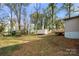 Expansive backyard features a shed, wooden deck, and ample space for outdoor activities at 108 W Maryland Ave, Bessemer City, NC 28016