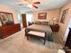 Comfortable bedroom with a queen bed, classic wooden furniture, and neutral décor at 115 Turner St, Lincolnton, NC 28092