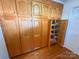 Large storage cabinets with shelving at 115 Turner St, Lincolnton, NC 28092