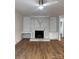 Living room with marble fireplace and hardwood floors at 912 Surry Dr, Shelby, NC 28152