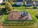 Aerial view of a neighborhood playground with play equipment at 127 Avalon Reserve Dr, Mooresville, NC 28115