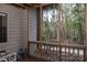 Screened porch overlooking a wooded area at 4130 Charlotte Hwy # G, Lake Wylie, SC 29710