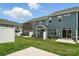 Backyards with patios and fences at 6259 Tea Olive Dr # 178, Harrisburg, NC 28075