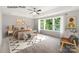 Main bedroom with ample natural light and ceiling fan at 1029 Wandsworth Pl # Ken0105, Charlotte, NC 28215