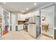 Bright kitchen with stainless steel appliances, and views into the breakfast nook at 3195 Hadden Hall Blvd, Fort Mill, SC 29715