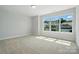 Bedroom featuring a large window providing ample natural light and a neighborhood view at 5112 Heathland Dr # 75, Charlotte, NC 28215