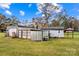 Large backyard with storage buildings at 4501 Taylorsville Hwy, Statesville, NC 28625