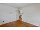 Well-lit bedroom featuring hardwood floors at 4501 Taylorsville Hwy, Statesville, NC 28625