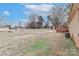 Large backyard with shed and wooden fence at 105 Kiser Ln, Statesville, NC 28677
