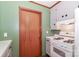 Kitchen features white appliances and ample cabinet space at 105 Kiser Ln, Statesville, NC 28677