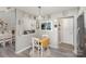 Eat-in kitchen with a convenient breakfast nook at 11800 Five Cedars Rd, Charlotte, NC 28226