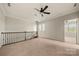 Large upstairs bonus room is spacious and includes an adjacent room at 13929 Tilesford Ln, Huntersville, NC 28078
