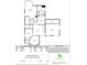 Upstairs floor plan featuring bedrooms, bathrooms, closets, and overall layout with detailed measurements at 13929 Tilesford Ln, Huntersville, NC 28078