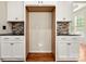 Kitchen with built in cabinets and granite countertops at 13929 Tilesford Ln, Huntersville, NC 28078