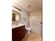 Bathroom featuring vanity with storage, toilet, and shower-tub combination at 7324 Pebblestone Dr # F, Charlotte, NC 28212