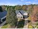 Charming single-Gathering home with long driveway, detached garage, and lovely landscaping at 8225 Ballymore Ct, Huntersville, NC 28078
