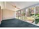 Relaxing screened porch overlooking the backyard at 121 Alexis Forest Dr, Stanley, NC 28164