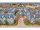 Aerial view of the community with well-manicured landscaping and a coordinated architectural design at 525 N Graham St # 3A, Charlotte, NC 28202