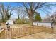 Backyard deck overlooking multiple storage units at 27 Sw Barbee Rd, Concord, NC 28027