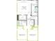 Upstairs floor plan including a primary suite with bath, laundry room, and bedrooms at 7928 Cedarsmith Ct, Charlotte, NC 28217