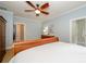 Relaxing main bedroom with natural light and hardwood flooring at 9618 Belloak Ln, Waxhaw, NC 28173