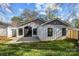 Newly built home with a private backyard and patio at 1320 Brook Rd, Charlotte, NC 28205