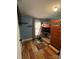 Cozy bedroom featuring a wooden lofted bed, study space and custom Minecraft themed rug at 2100 Temple St, Kannapolis, NC 28081
