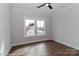 Bedroom featuring a large window for natural light and hardwood floors at 4265 Candlewood Dr, Sherrills Ford, NC 28673